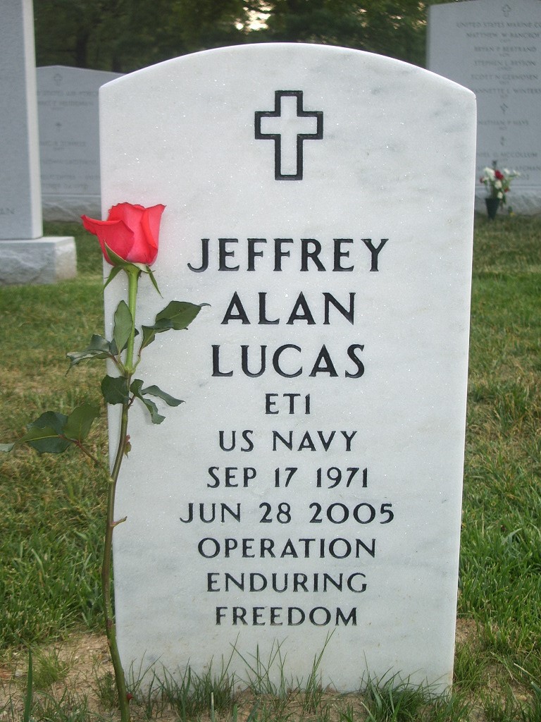 Headstone at Arlington National Cemetery