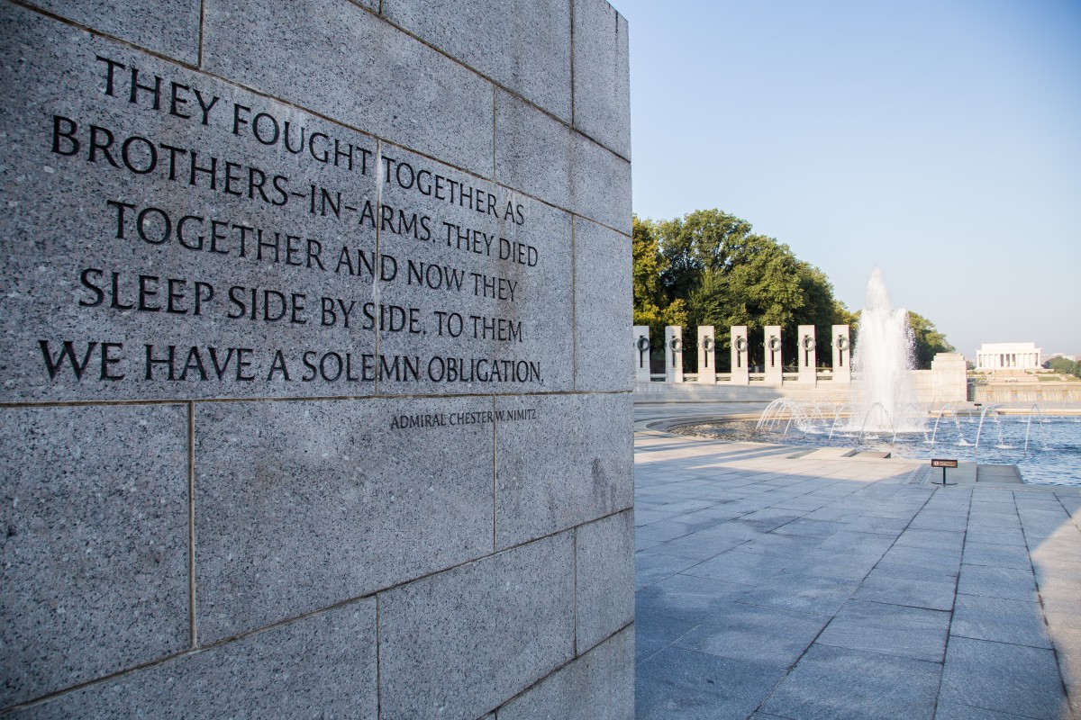 WWII War Memorial Washington D.C.